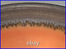 PETER WILLS Studio Bowl Potter's Seal Mark & Signature base 17cm Vintage