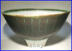 PETER WILLS Studio Bowl / Potter's Signature base 14.6cm Vintage