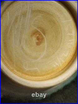PETER WILLS Studio Bowl / Potter's Signature base 14.6cm Vintage