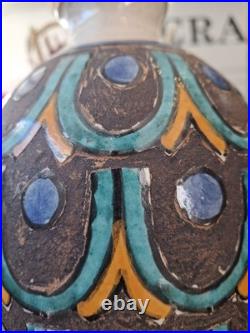 Pair Of Mid Century 1960's Coloured Studio Vases. Vintage/Ceramics/Pottery Pair Of Mid Century 1960's Coloured Studio Vases. Vintage/Ceramics/Pottery