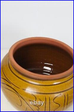 Pantasaph Pottery John Christie Interest Studio Pottery Slipware Jar