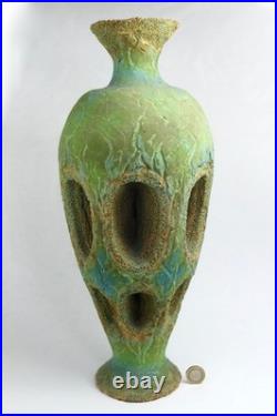 Paul Wearing Large 42cm Studio Pottery Vase Sculpture