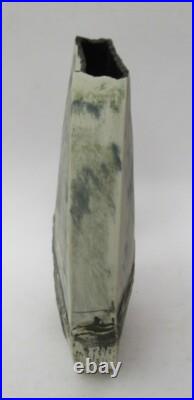 Peter Clough, large studio pottery handbuilt porcelain vessel, High Moor, c2000 Peter Clough, large studio pottery handbuilt porcelain vessel, High Moor, c2000
