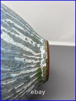 Peter Fraser Beard (b. 1951) Contemporary Ceramic Blue / Green Vessel