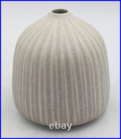 Peter Lane Studio Pottery Porcelain Ovoid Vase 20th Century