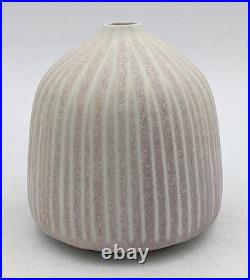 Peter Lane Studio Pottery Porcelain Ovoid Vase 20th Century