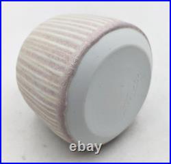 Peter Lane Studio Pottery Porcelain Ovoid Vase 20th Century