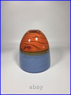 Peter Layton British Studio Glass Mirage Vessel