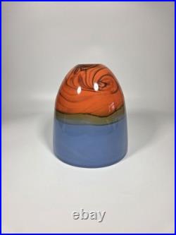 Peter Layton British Studio Glass Mirage Vessel