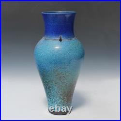 Peter Sparrey Studio Pottery Raku Vase