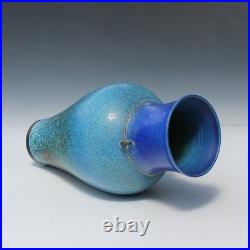 Peter Sparrey Studio Pottery Raku Vase