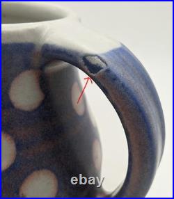 Peter Starkey Studio Pottery Polka Dot Jug / Pitcher 20th Century