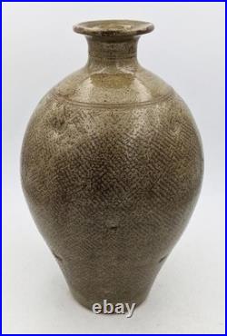 Peter Swanson Studio Pottery Large Stoneware Vase 20th Century
