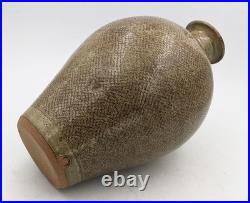 Peter Swanson Studio Pottery Large Stoneware Vase 20th Century