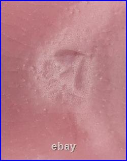 Peter Wills Small Studio Pottery Pink & Bronze Porcelain Bowl