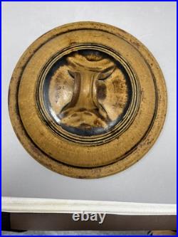 Phil Rogers Large Stoneware Lidded Vase Incised Fluting Ash Glaze 34cm #2401