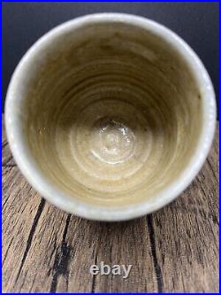 Phil Rogers Salt Glaze stoneware footed tea bowl (Yunomi)