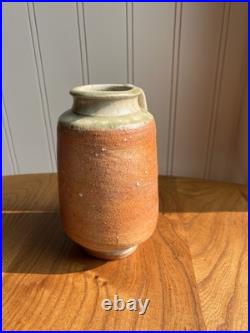 Phil Rogers Wood Fired Studio Pottery Vase, Perfect Condition. Leach Interest Phil Rogers Wood Fired Studio Pottery Vase, Perfect Condition. Leach Interest