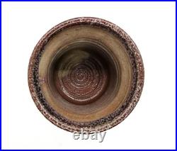 Pieter Groeneveldt Purple Lava Glaze Vase Netherlands 1960s