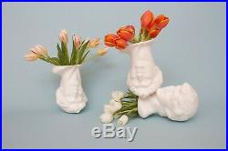 Porcelain David Vase by House of DeBoer in White Handmade Homeware Home Goods