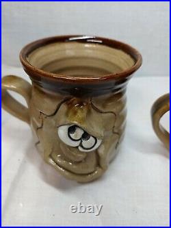 Pretty Ugly Pottery Ugly Mug Stamped x 4