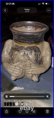 Pretty Ugly Pottery Vase Wales UK Pottery