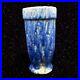 Primitive_Raku_Crackle_Vase_Blue_White_Art_Pottery_9_75t_5w_Vintage_Decorative_01_jq