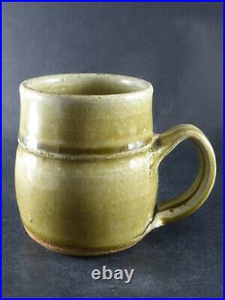 RICHARD BATTERHAM Studio Pottery Stoneware Coffee Mug / Cup Bernard Leach Link