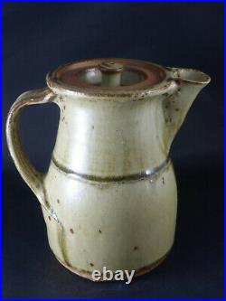 RICHARD BATTERHAM Studio Pottery Stoneware Coffee Pot Bernard Leach Link