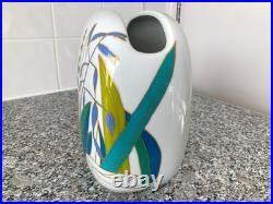 ROSENTHAL GERMANY STUDIO LINIE WOLF BAUER LARGE FLORAL VASE 21 cm VINTAGE