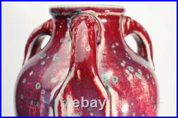 RUSKIN POTTERY High Fired Vase by WILLIAM HOWSON TAYLOR