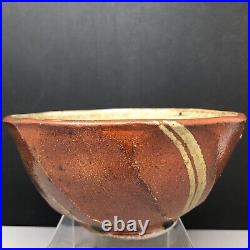 RUTHANNE TUDBALL Studio Pottery Salt Glazed Stoneware Breakfast Bowl #1597