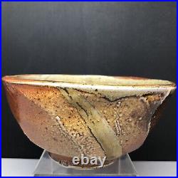 RUTHANNE TUDBALL Studio Pottery Salt Glazed Stoneware Breakfast Bowl #1597