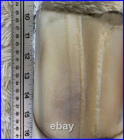 Raku Art Studio Pottery Vase Western Decor Artisan Handcrafted Natural VTG 16x4