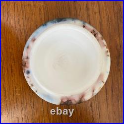 Raku Studio Pottery Lidded Pot Urn Vase Signed John Scott Sourdust Pottery H6
