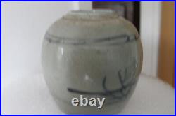 Rare & Collectable 19th Century Chinese Spice jar grey/blue design