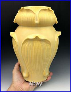 Rare Door Pottery Kendrick Vase Grueby Style by Scott Draves 2007 Discontinued