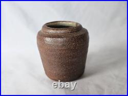 Rare Geoffrey Oestreich Leach studio pottery small vase, Circa 1960's