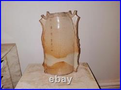 Rare John Pollex Studio Pottery Sculptural Vase Colin Pearson Interest 1970's