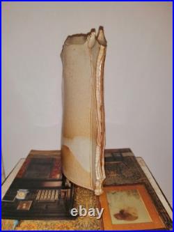 Rare John Pollex Studio Pottery Sculptural Vase Colin Pearson Interest 1970's