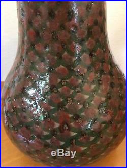Rare Jorge Wilmot Studio Pottery Vase Mid Century Modern Tonala Mexico BuyItNow