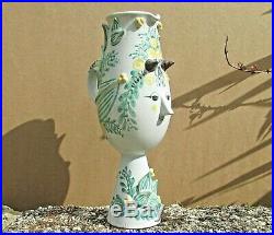 Rare Large Head Vase By Bjorn Wiinblad