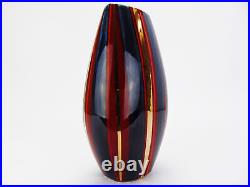 Rare Poole Pottery 26cm Decadence Vase English Studio Pottery