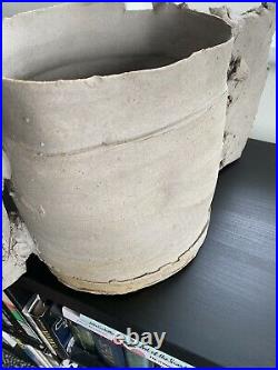 Rare Possibly Unique Huge Colin Pearson Winged Vase