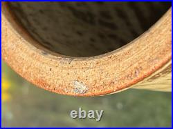 Rare Richard Batterham Celedon Lidded Jar 7 & 1/2 Studio Pottery