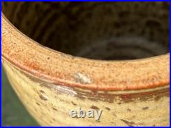 Rare Richard Batterham Celedon Lidded Jar 7 & 1/2 Studio Pottery