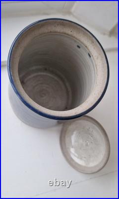 Rare Signed Peter Luti Callander Scottish Studio Art Pottery Vintage, Butterfly