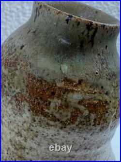 Rare Signed Studio Pottery Vase Unique Artisan Collectible with Mystery Mark
