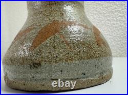 Rare Signed Studio Pottery Vase Unique Artisan Collectible with Mystery Mark