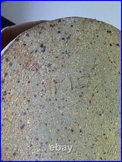 Rare Signed Studio Pottery Vase Unique Artisan Collectible with Mystery Mark